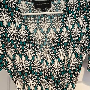 Wrap midi dress, very soft with tie in the back.